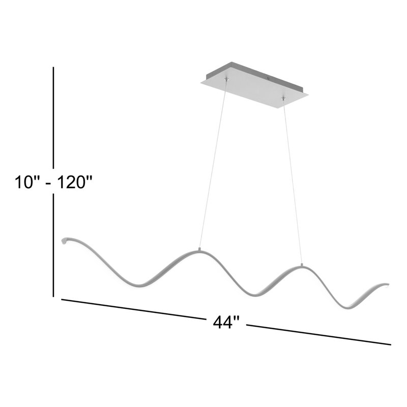 Morae 1 - Light LED Pendant, Black