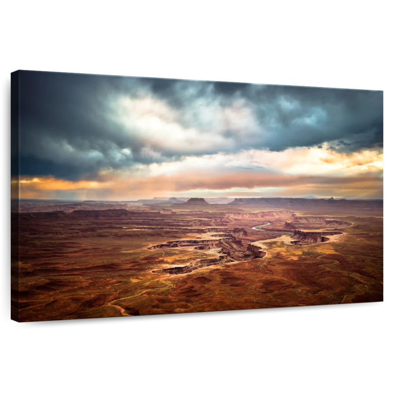 Parc national Alvord Stormy Canyonlands, H 26 po x l 39 po