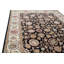Tapis noir de haute qualité noué à la main