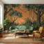 Papier peint nuances vertes rétro Shades Of Green-1737622692-1737622687