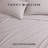 Tommy Hilfiger Tompkins Windowpane Blue Cotton Flannel Sheet Set-119290620-119289790