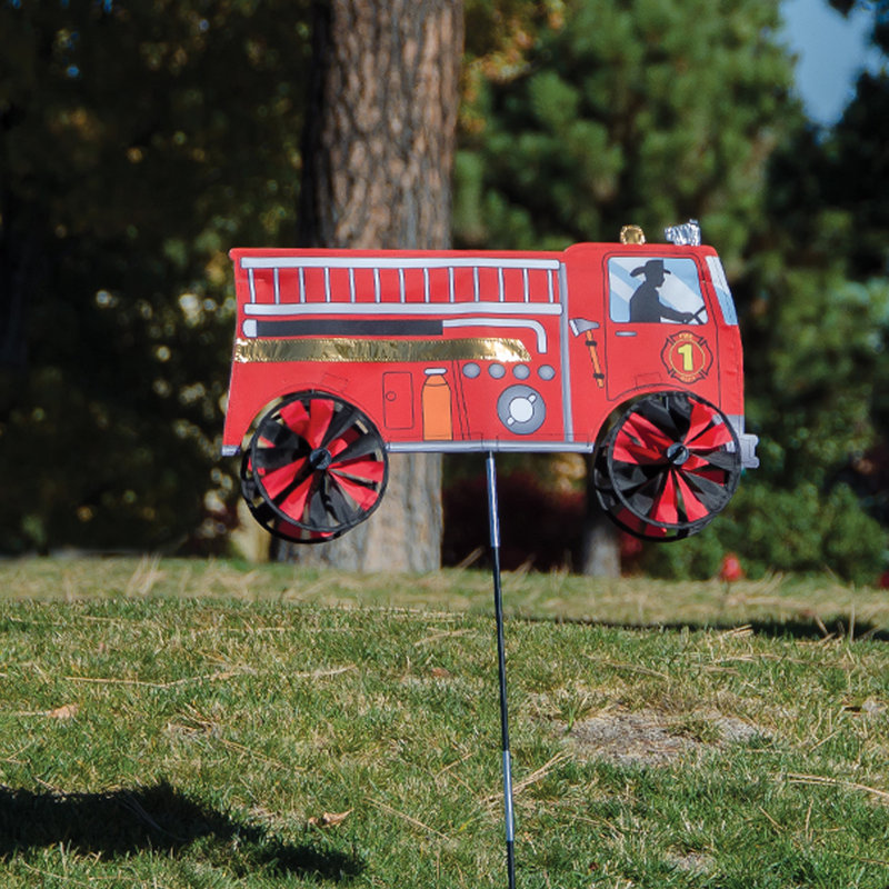24" Fire Truck Spinner