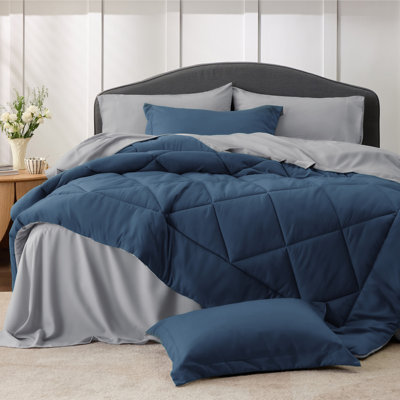 Bedsure Comforter Set Reversible Bedding for All Seasons