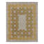 Scandinavian Hand Knotted Wool Geometric Area Rug-1367138566