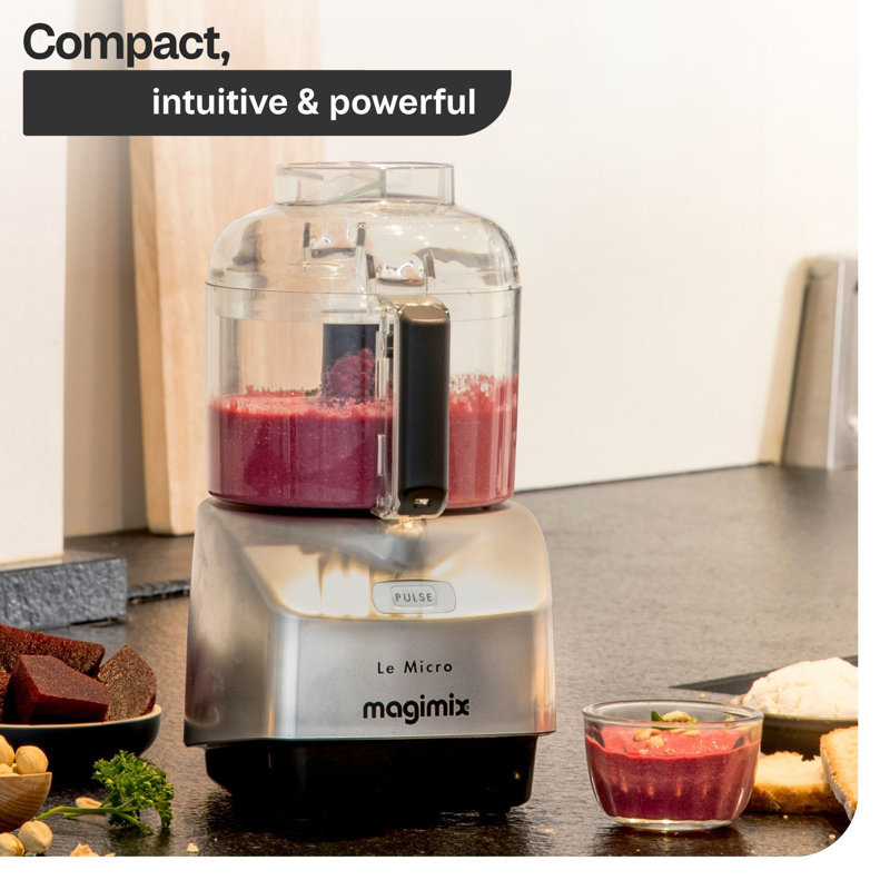 Magimix Le Micro Mini Chopper, Satin