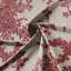 Country Lane Toile Crimson Cotton Pinch Pleat Drapery Panel Set of 2-373002592