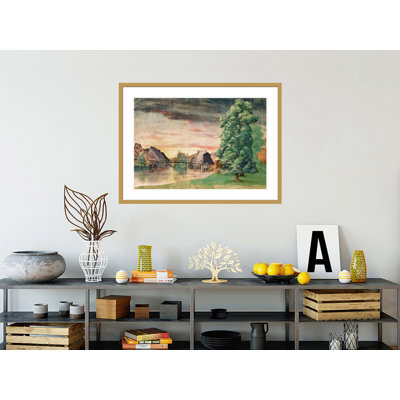 «The Watermill» par Albrecht Dürer, impression giclée sur cadre