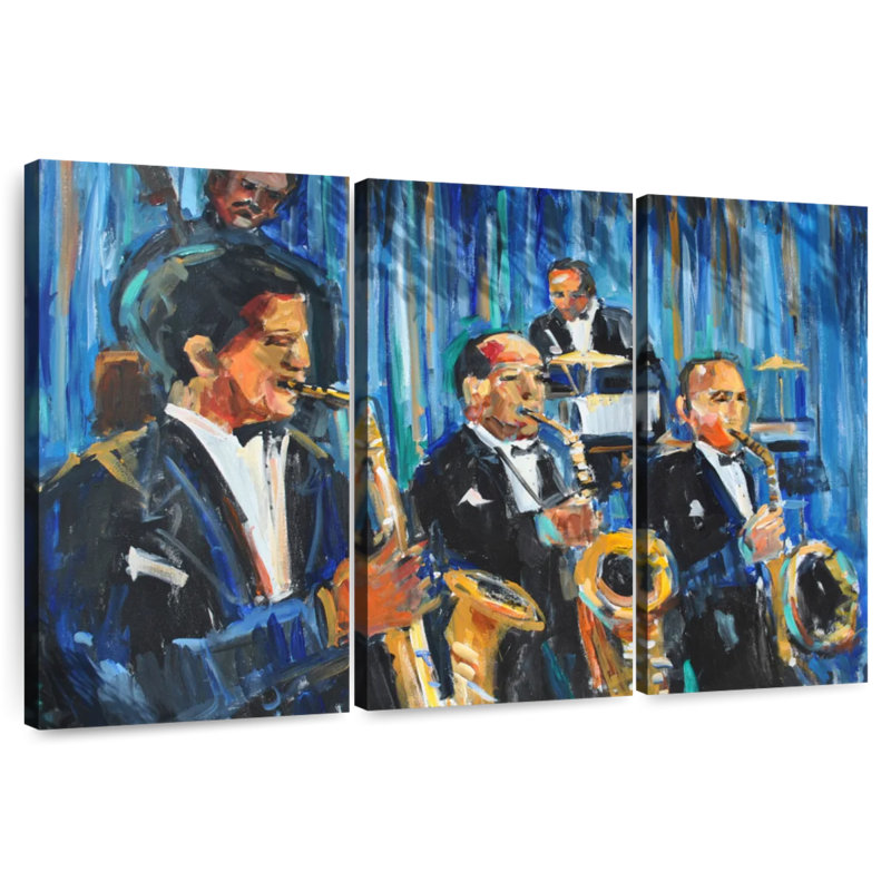 Abarca Horn Section, 32" H x 50" W