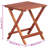 Kids Solid Wood Square and Chair Set