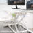 Adjustable Metal Base Standing Desk Converter-560786694