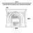 French retro fake flame birdcage heating fireplace-1711057667