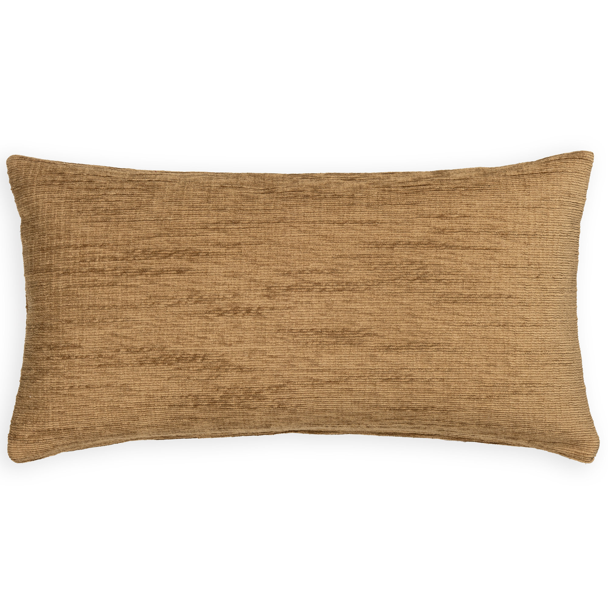 Haven Solid Accent Pillow, Brown, Polyester, Rectangular 12"H x 21"W