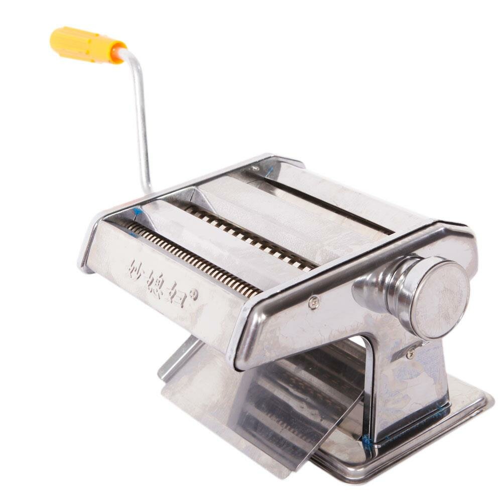 OUKANING Commercial Pasta Maker Machine Manual Noodle Making