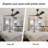 Corwun 52'' Ceiling Fan with LED Lights-421015086