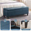 Banc de rangement rembourré en similicuir de 50,3 po Asdrubale-1671179052