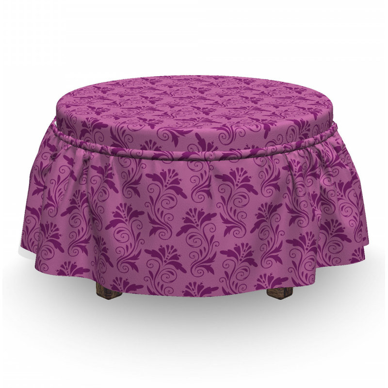 Box Cushion Ottoman Slipcover
