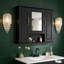 Armoire murale murale avec miroir et 3 portes Brimfield-568711700