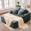 57.5"Oversized Indoor Chaise Lounge with Soft Corduroy Upholstery