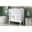 Meuble-lavabo moderne de 30 pouces avec 2 portes et 3 tiroirs-116792564
