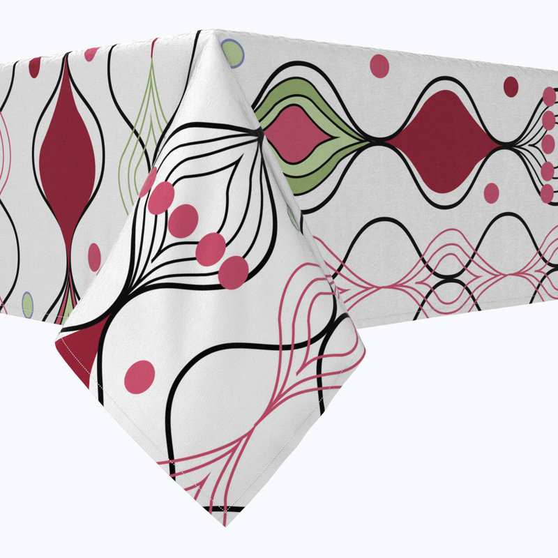 Floral 99 Cotton Tablecloths, 120" x 52"