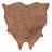 Suede Cowhide Suede Leather Cowhide Suede Cowhide Solid Color Rug
