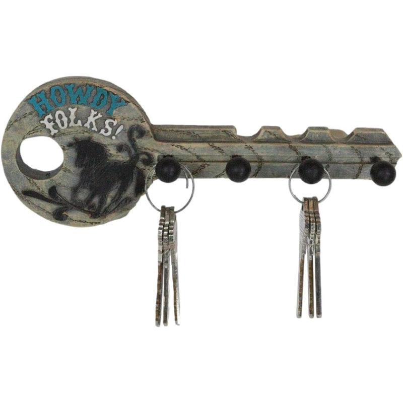 Aleycia Resin Wall 4 - Hook Wall Mounted Coat Rack