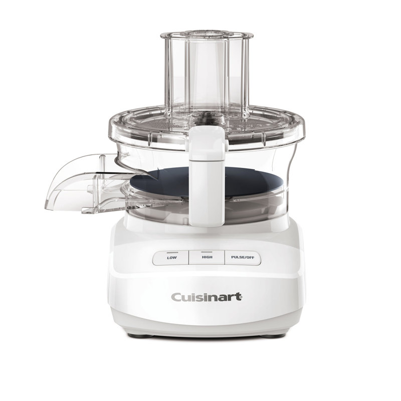 9-Cup Continuous Feed Electric Food Processor, White