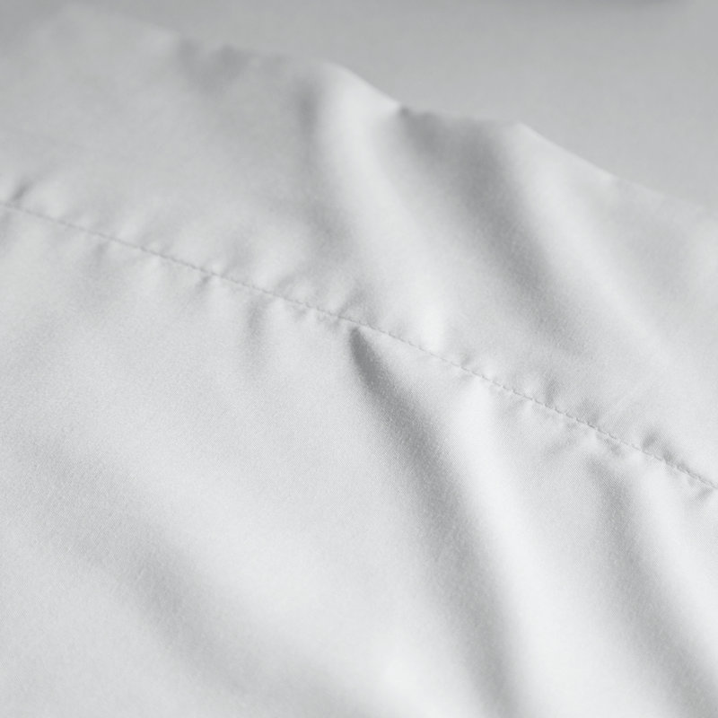 Soft Microfiber Sheet Set - Basics by Wayfair™, Light Gray, California King Sheet Set wtih 2 Pillowcases