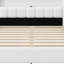 Lit plateforme moderne rembourré avec ports de chargement USB intégrés et système d'éclairage ambiant DEL réglable-1713199287-1713199286