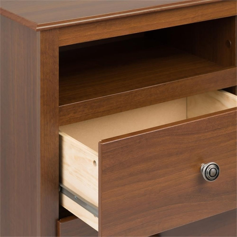 Bedside Table With Open Shelves