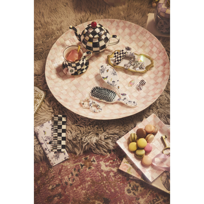 Rosy Check Capiz Catchall Tray
