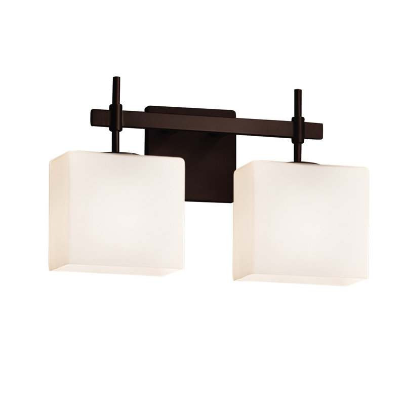 Casson 2 - Light Bath Bar, Brushed Nickel, Opal