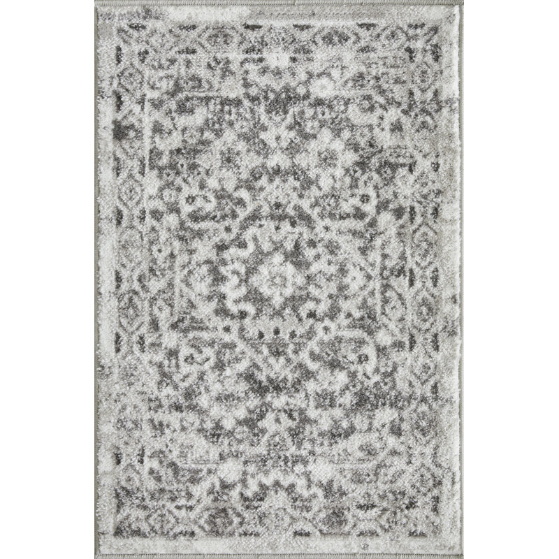 Raghdah Washable Oriental Indoor Rug, Rectangle 2' x 3'