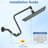 Matte Black 12" Shower Head With Adjustable Arm And Stainless Steel Construction - Elegant Practical Design