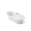 Volute 63 In. X 28-3/8 In. Freestanding Bath With Base