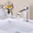 Waterfall Spout Faucet For Bathroom Sink, Single Handle Design, Pop - Up Drain Sinks With Overflow, Corrosion, Stable Stream Sink Style Spout, Control, Tight Seal, Brushed Nickel, And Build