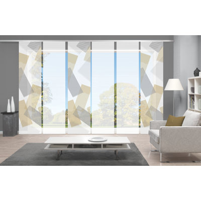 Semi Sheer Sliding Panel