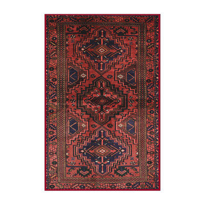 Tapis rouge / noir Southwestern