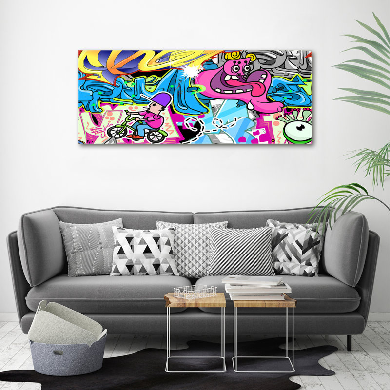 Graffiti - Wrapped Canvas Print