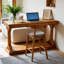 120cm Solid Wood Console Table-633870771