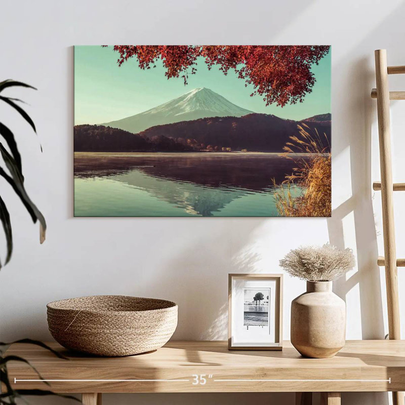 Alvord, mont Fuji en automne, H 16 po x l 24 po