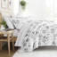 Ensemble d'édredon en duvet gris Magnolia-59334085