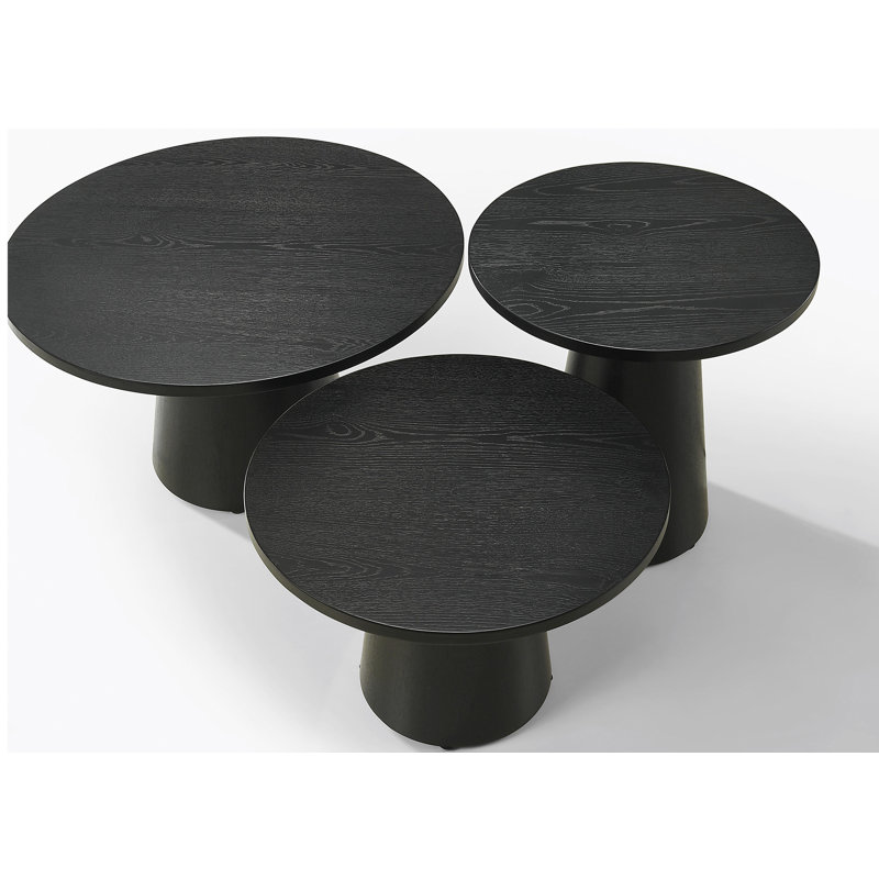Ensemble de table basse, de bout et de console 3 pièces Jasper