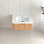 Meuble-lavabo mural flottant pré-assemblé avec lavabo-292224333