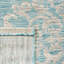 Tapis intérieur / extérieur beige / turquoise Arneshia-6548851