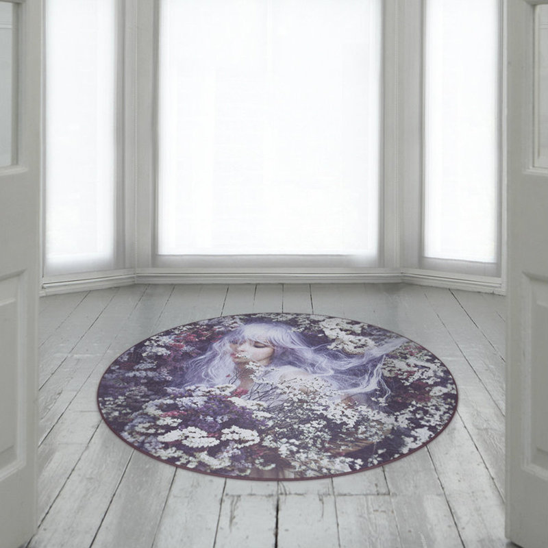Round McBrine 150cm X 150cm Area Rug