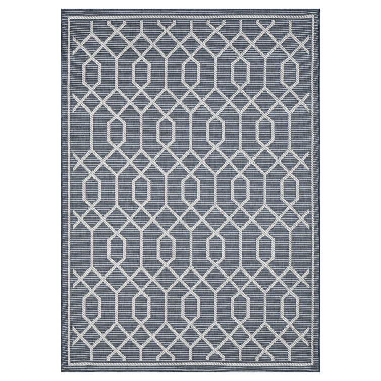 Annie-Jane Geometric Indoor / Outdoor Rug