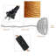 1-Light Natural Dome Pendant D:9.8"x H:5.1"-177912576