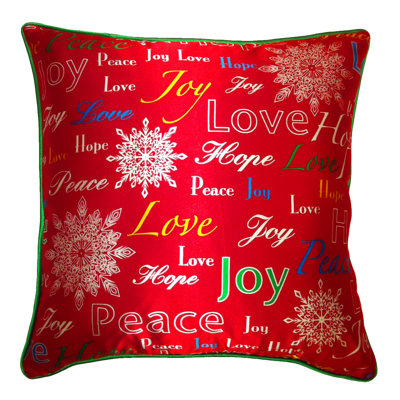 Holiday Elegance Buttons Down Throw Pillow