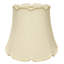 White Monay Shantung Silk Empire Lamp Shade-435273061-435273063